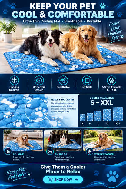 Ultra-Thin Pet Cooling Mat