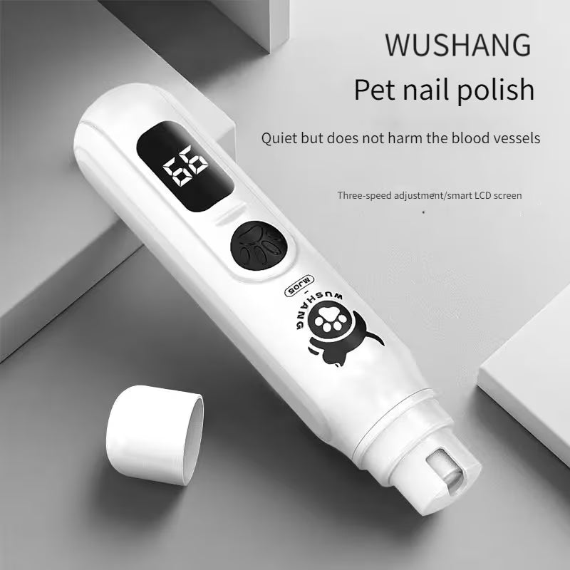 Pawora Pet Nail Grinder – Safe, Quiet & Stress-Free Nail Care for Cats & Dogs