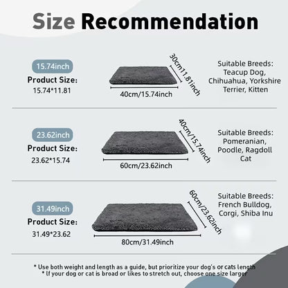 All-Season Pet Comfort Mat – Warm in Winter, Cool in Summer